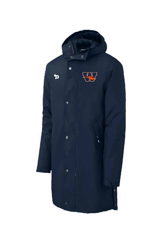 Wakeland Team D Waterproof Insulated Sideline Parka sold by DRYWORLD