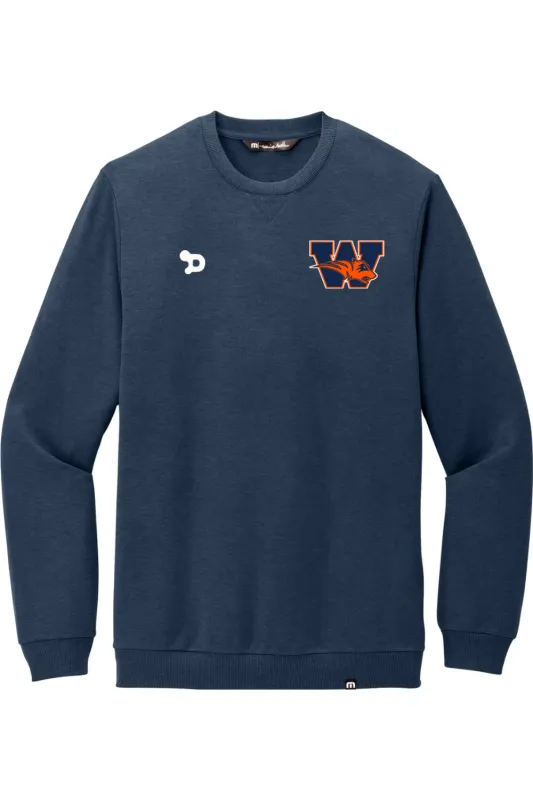 Wakeland Team D Travis Mathew LS Crew Sweatshirt sold by DRYWORLD