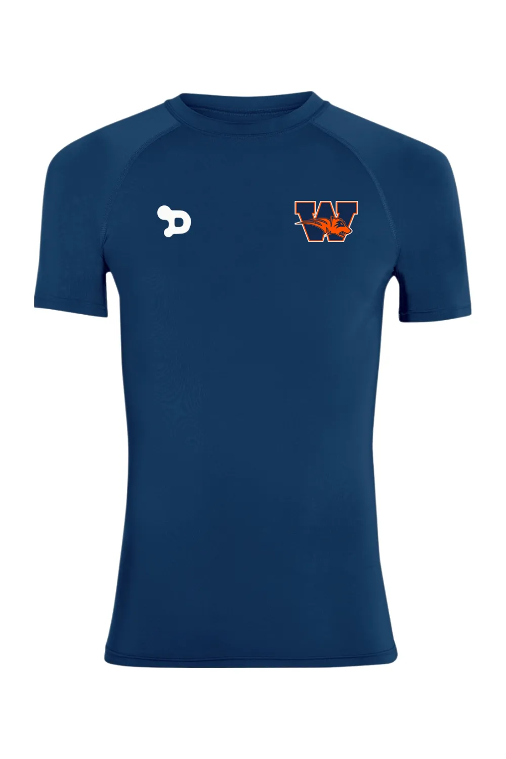 Wakeland Team D Compression Short Sleeve Tee sold by DRYWORLD