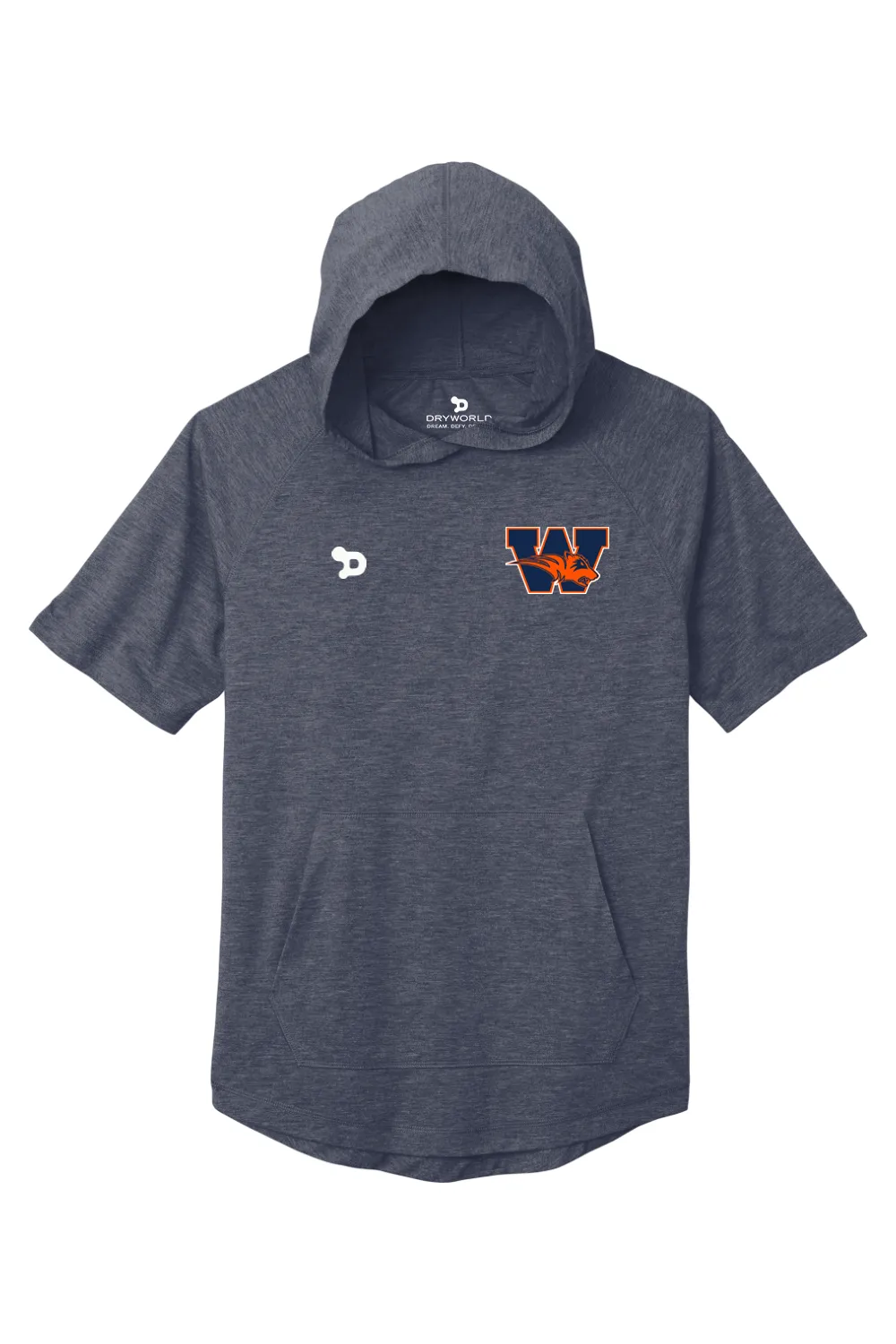 Wakeland Short Sleeve Hoodie sold by DRYWORLD