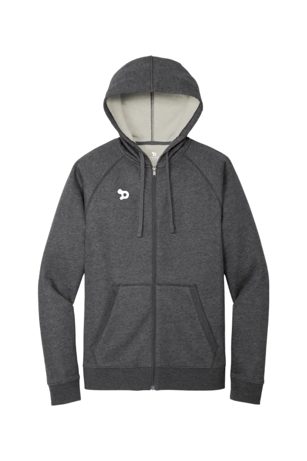 Team D Fleece Zip-Hoodie sold by DRYWORLD product image thumbnail 3