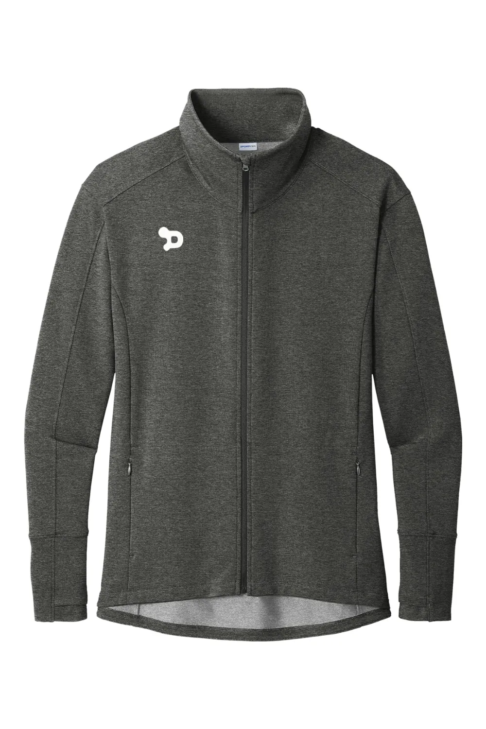 Team D Womens Fleece Full-Zip Jacket sold by DRYWORLD product image thumbnail 3