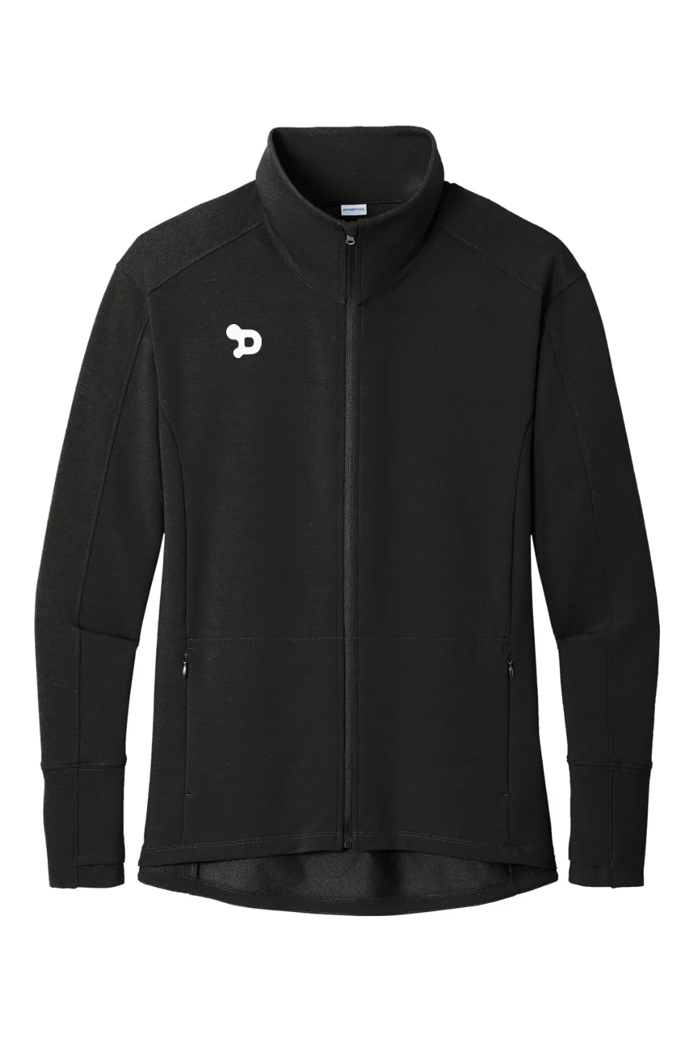 Team D Womens Fleece Full-Zip Jacket sold by DRYWORLD
