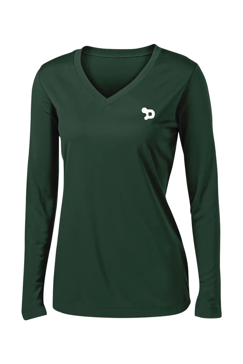 Team D Women's Long Sleeve V-Neck Tee sold by DRYWORLD product image thumbnail 5