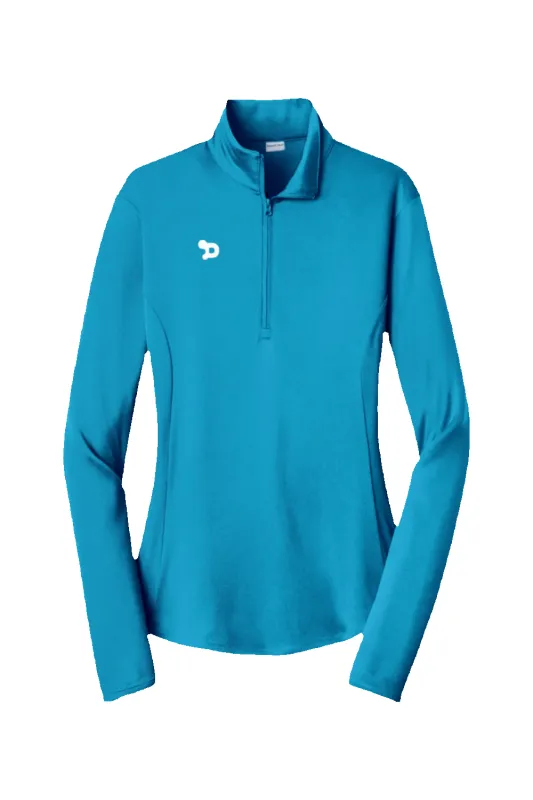 Team D Womens 1/4-Zip Pullover sold by DRYWORLD