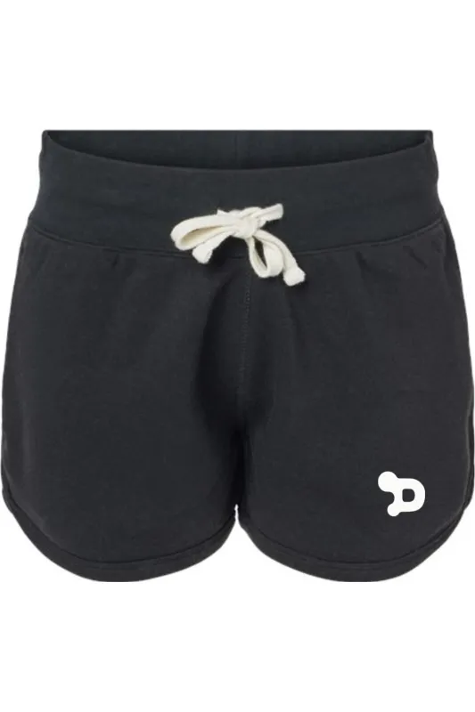 Team D Women's Tie Fleece Shorts sold by DRYWORLD
