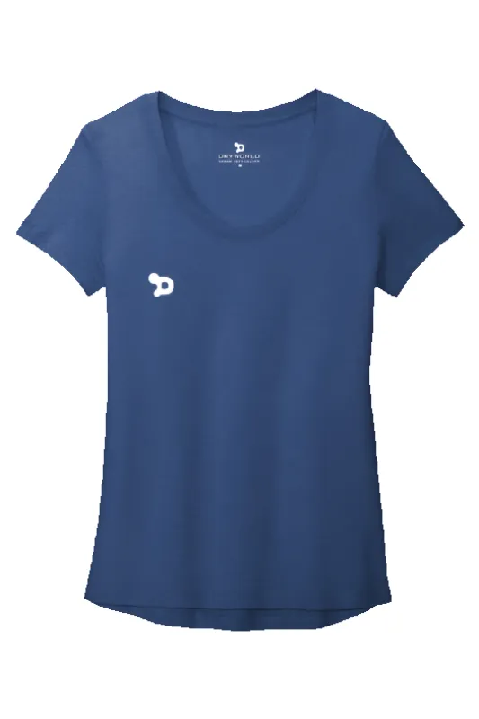 Team D Scoop Neck Tee made by DRYWORLD