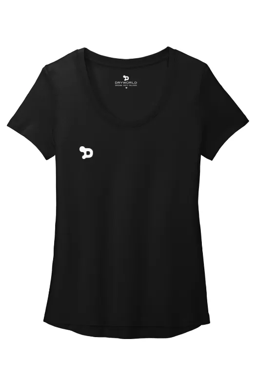 Team D Scoop Neck Tee sold by DRYWORLD product image thumbnail 3
