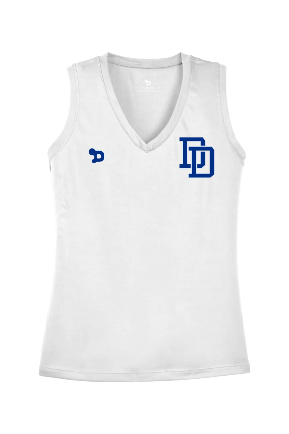 Dulins Dodgers V-Neck Tee sold by DRYWORLD