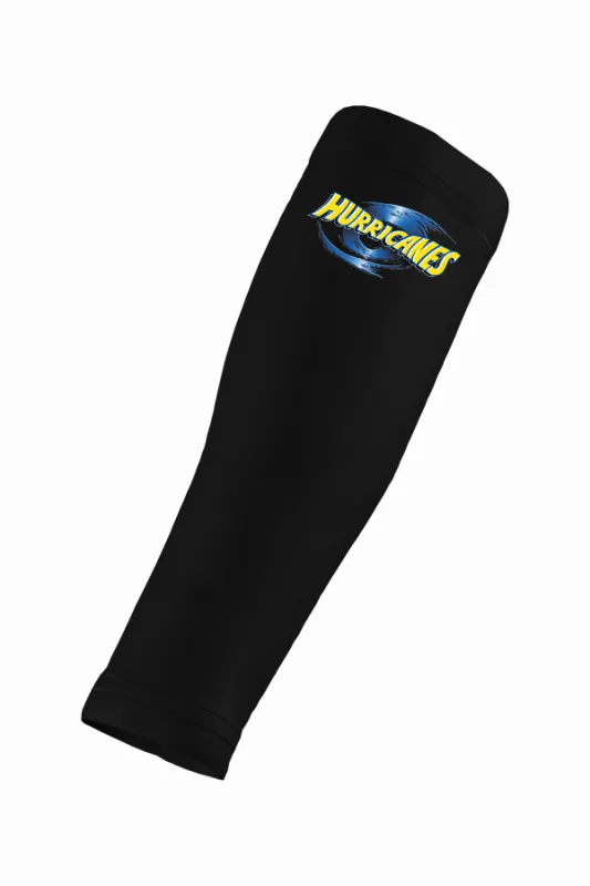 Signature D - AA Compression Forearm Sleeve NZSR Hurricanes - Unisex sold by DRYWORLD