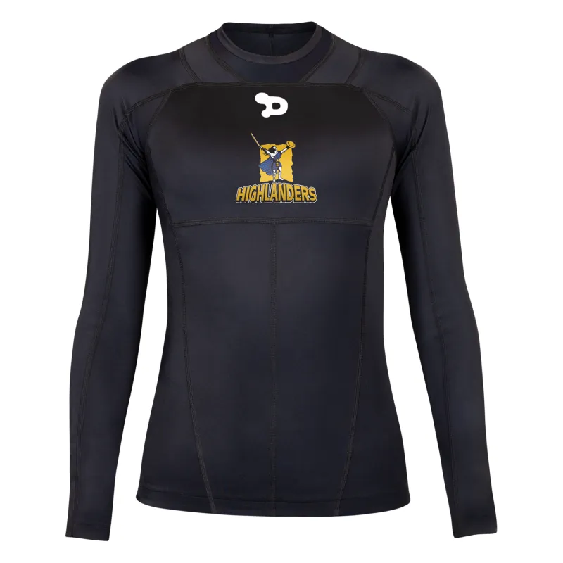 Signature D - AA Compression SS Top NZSR Highlanders - Womens sold by DRYWORLD