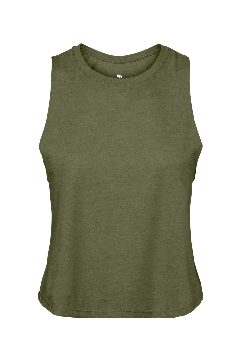 Haute D Essentials - Women's Racerback Cropped Tank sold by DRYWORLD product image thumbnail 3