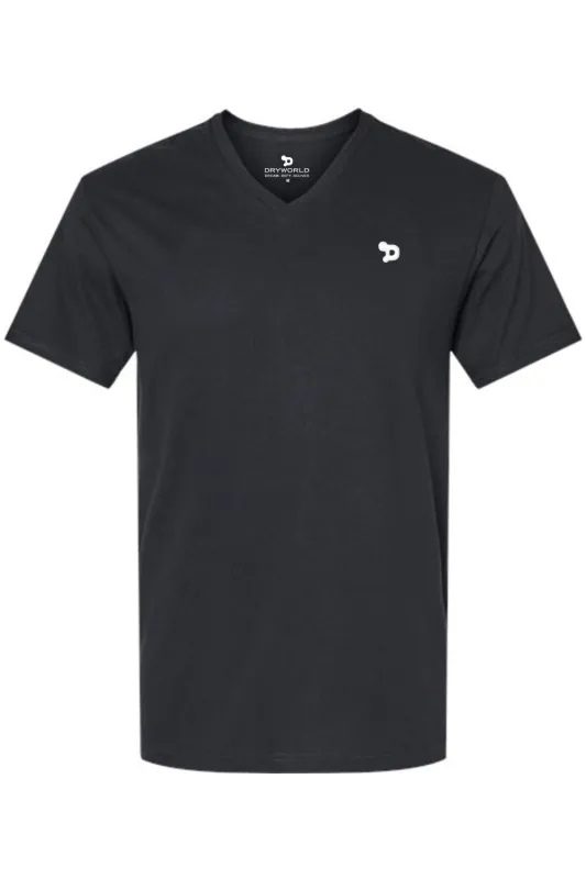 Haute D Essentials - Mens Eco V-Neck Tee sold by DRYWORLD
