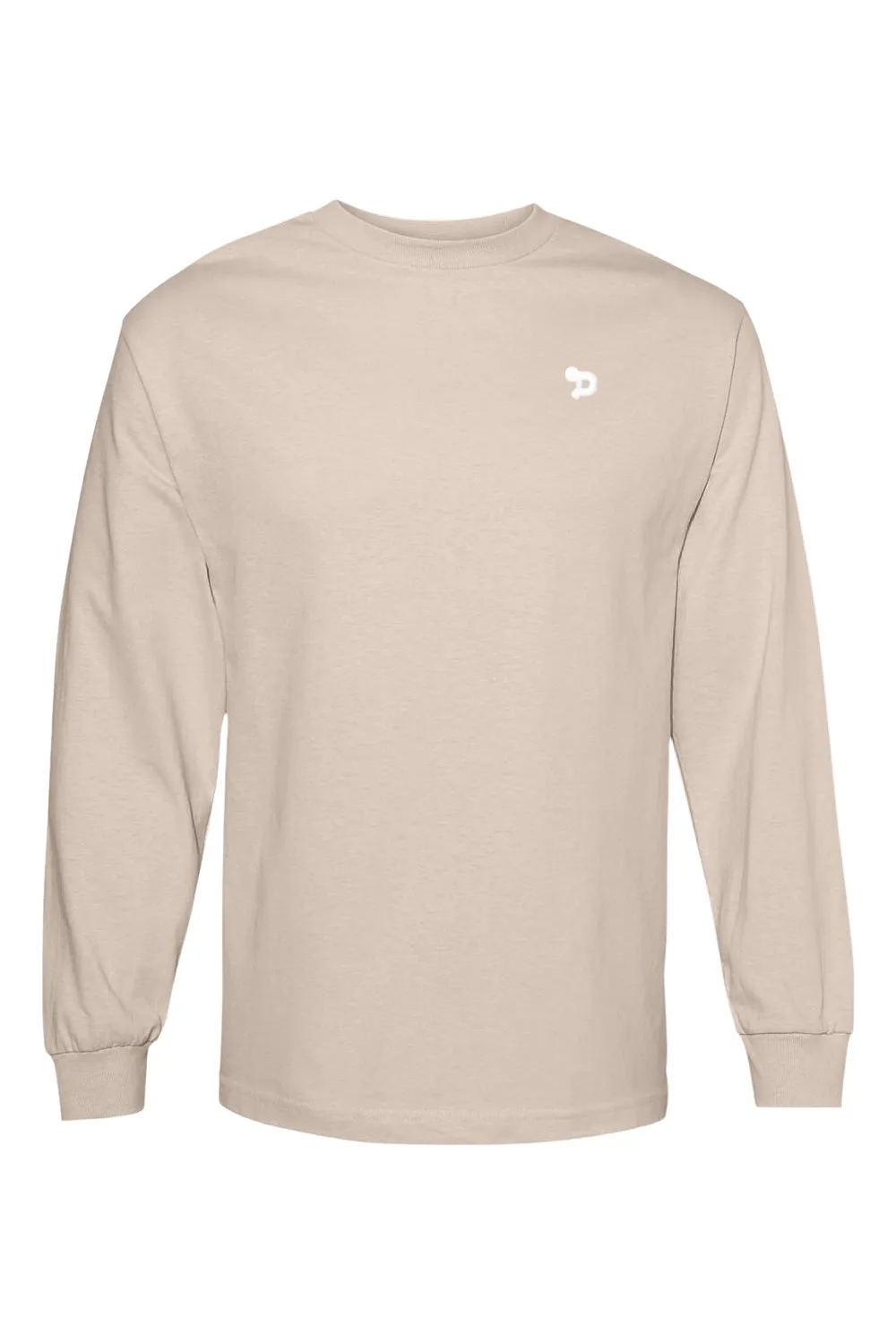 Haute D Essentials - Mens Oversized Heavyweight Cotton Long Sleeve Tee sold by DRYWORLD