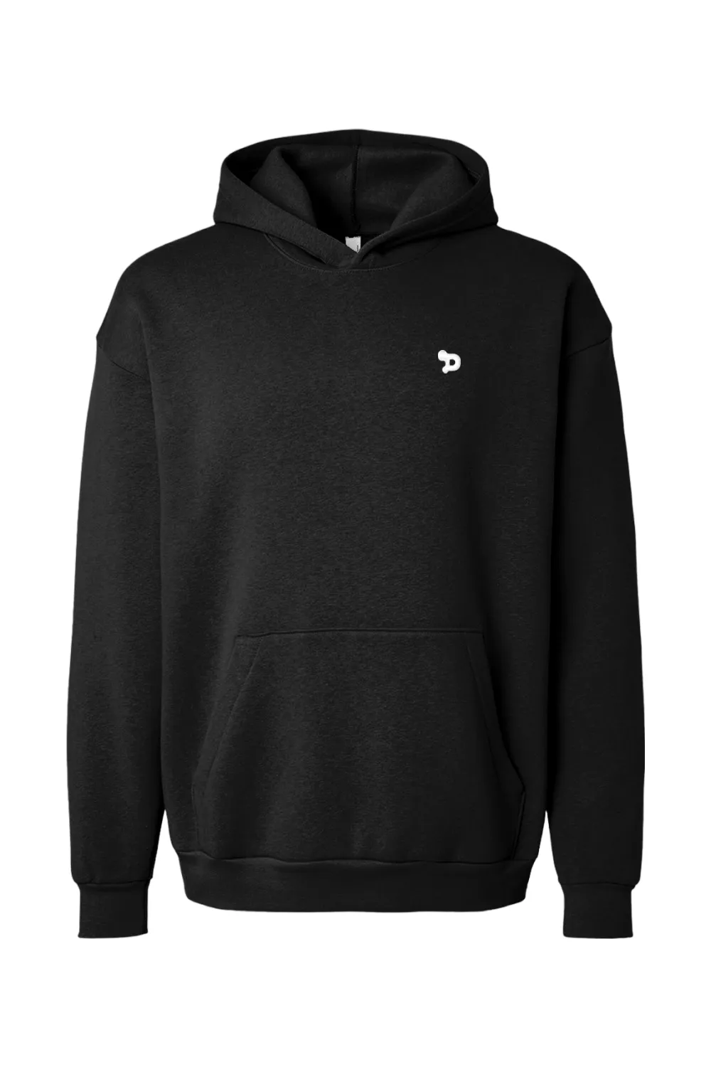 Haute D Essentials - Mens Oversized Pullover Eco Fleece Hoodie sold by DRYWORLD