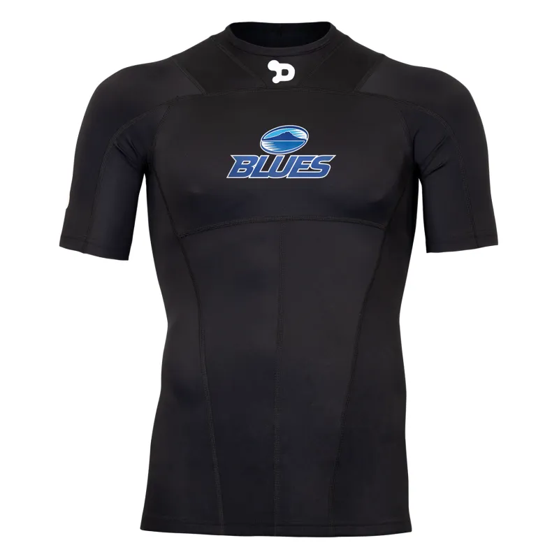 Signature D - AA Compression SS Top NZSR Blues - Mens sold by DRYWORLD