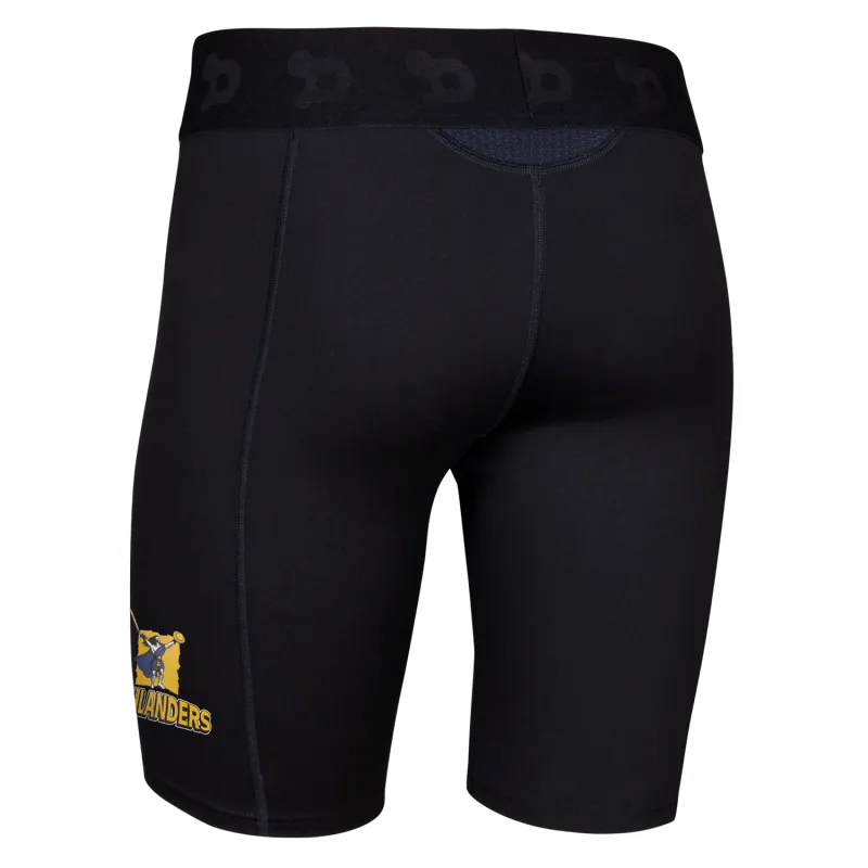 Signature D - AA Compression 3/4 Short NZSR Highlanders - Mens sold by DRYWORLD