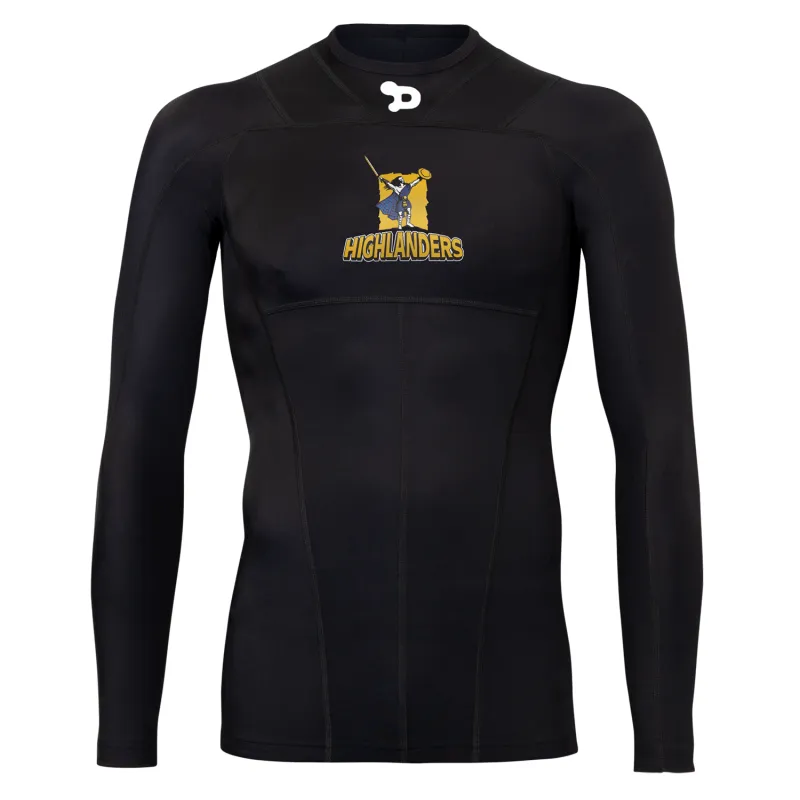 Signature D - AA Compression LS Top NZSR Highlanders - Mens sold by DRYWORLD
