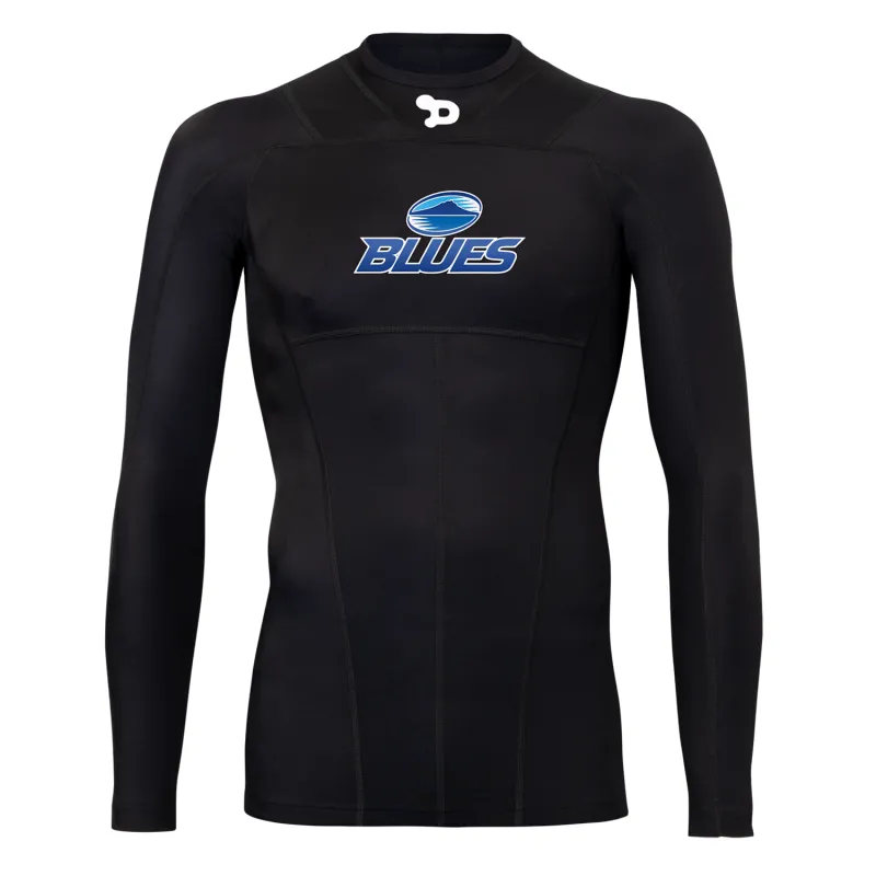 Signature D - AA Compression LS Top NZSR Blues - Mens sold by DRYWORLD