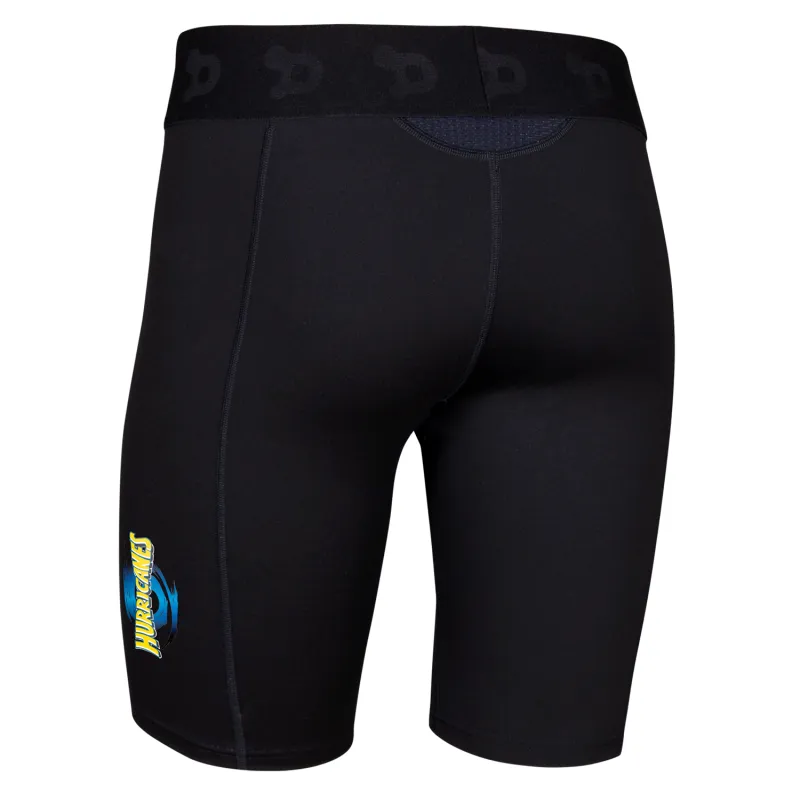 Signature D - AA Compression 3/4 Short NZSR Hurricanes - Mens sold by DRYWORLD