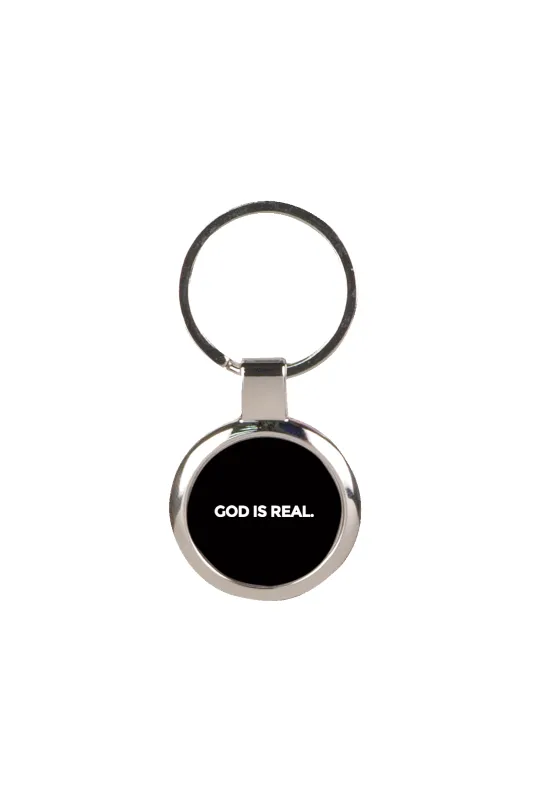 TJ53 God Is Real Keychain sold by DRYWORLD