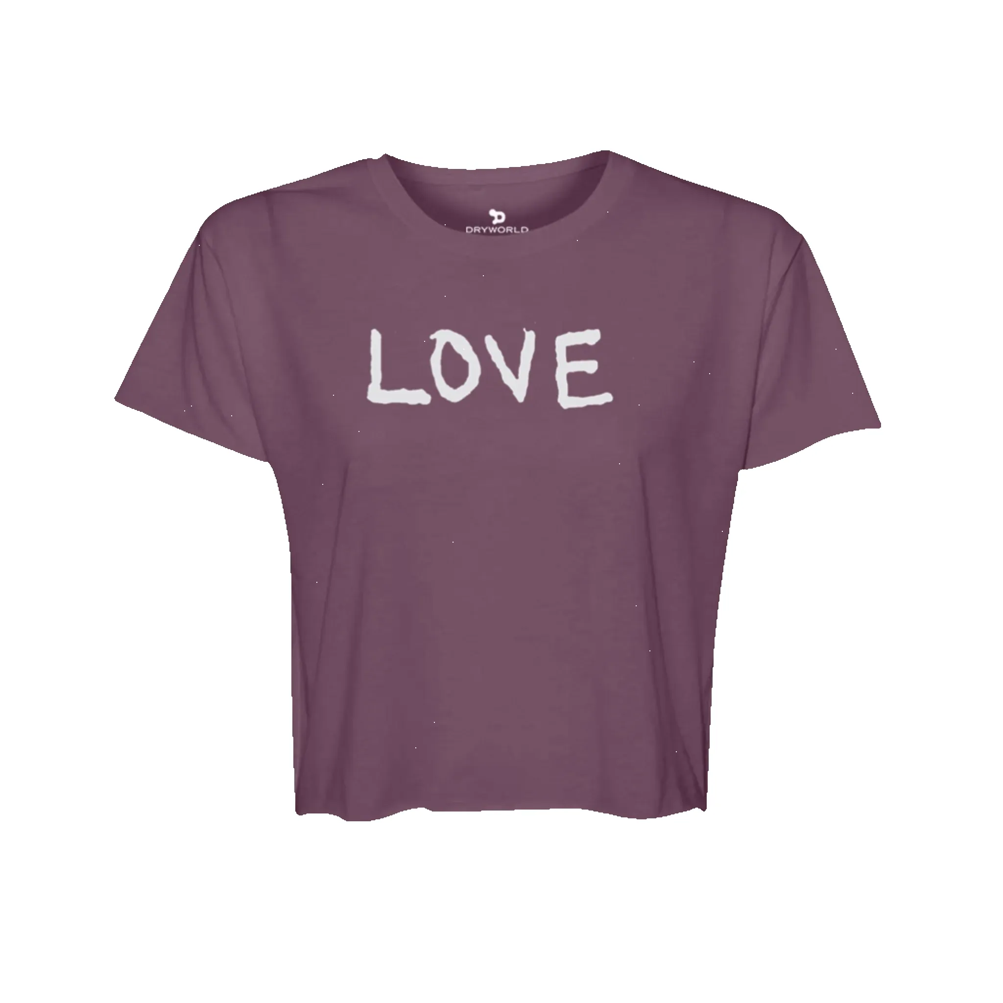 It's All Love Crop sold by DRYWORLD