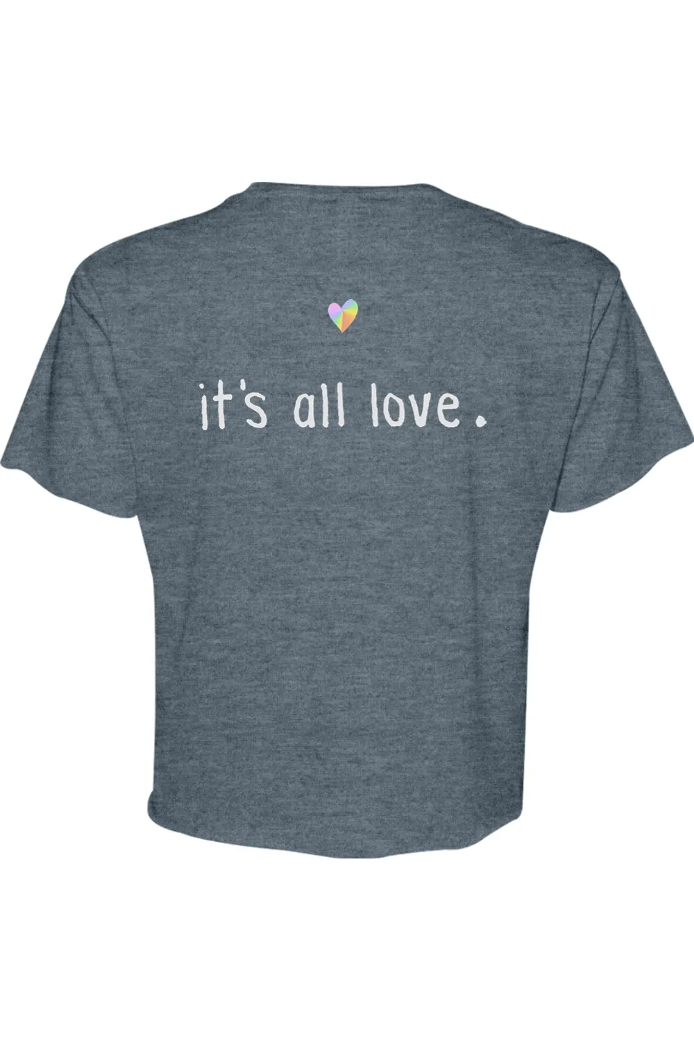 It's All Love Crop sold by DRYWORLD product image thumbnail 4
