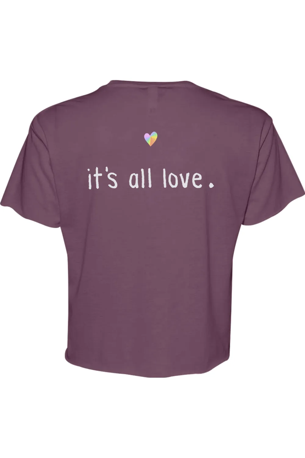 It's All Love Crop sold by DRYWORLD product image thumbnail 2