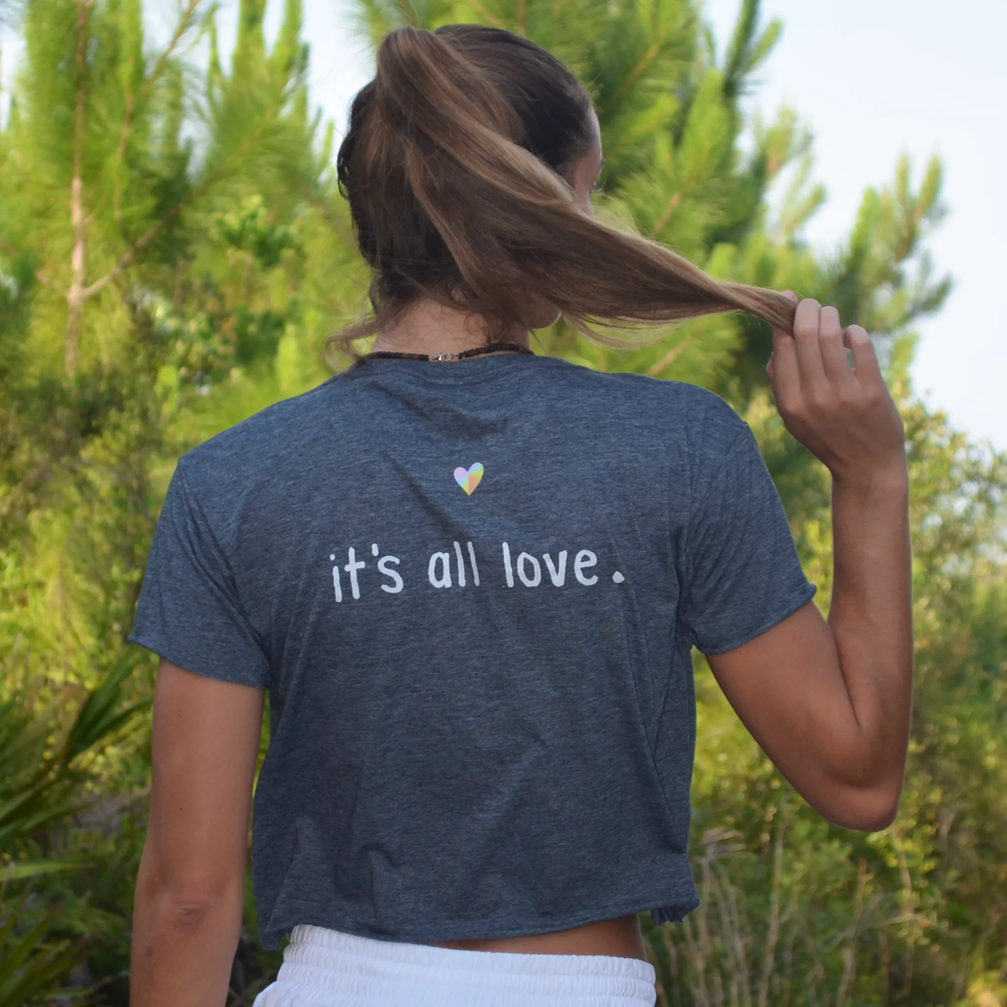 It's All Love Crop sold by DRYWORLD product image thumbnail 5