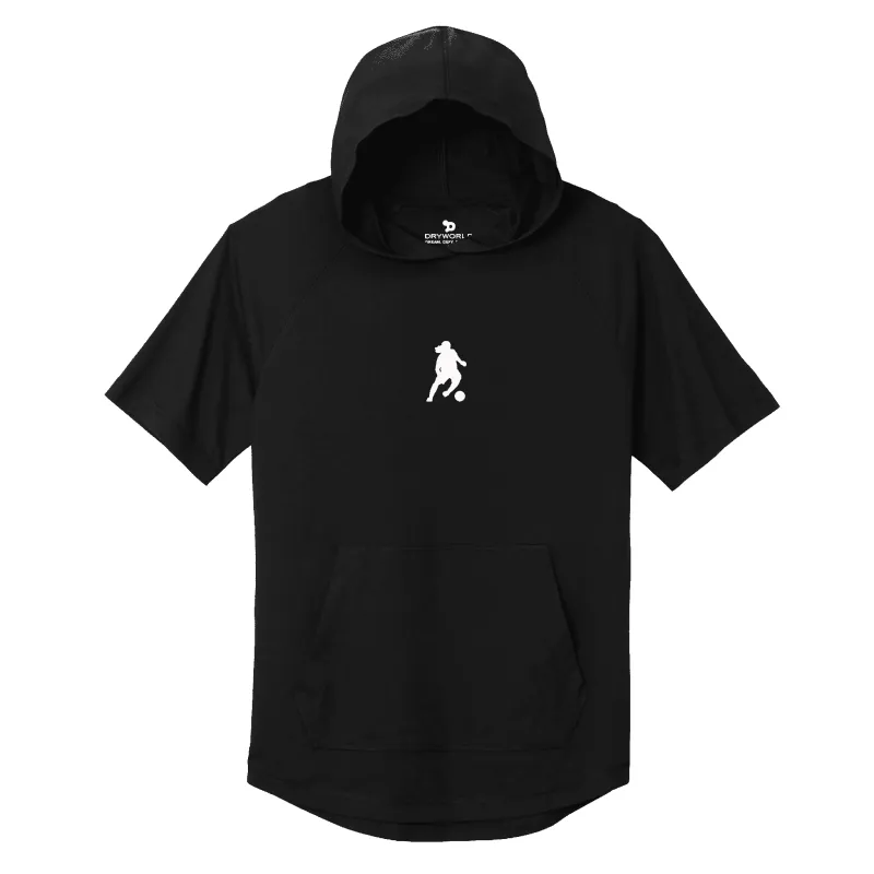 Ronaldinho Bruxo Wicking Short Sleeve Hoodie sold by DRYWORLD