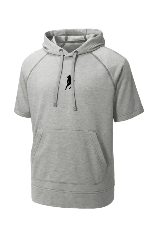 Ronaldinho Bruxo Fleece Short Sleeve Hoodie made by DRYWORLD