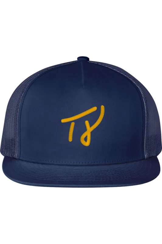 TJ53 Flat Bill Trucker Cap sold by DRYWORLD