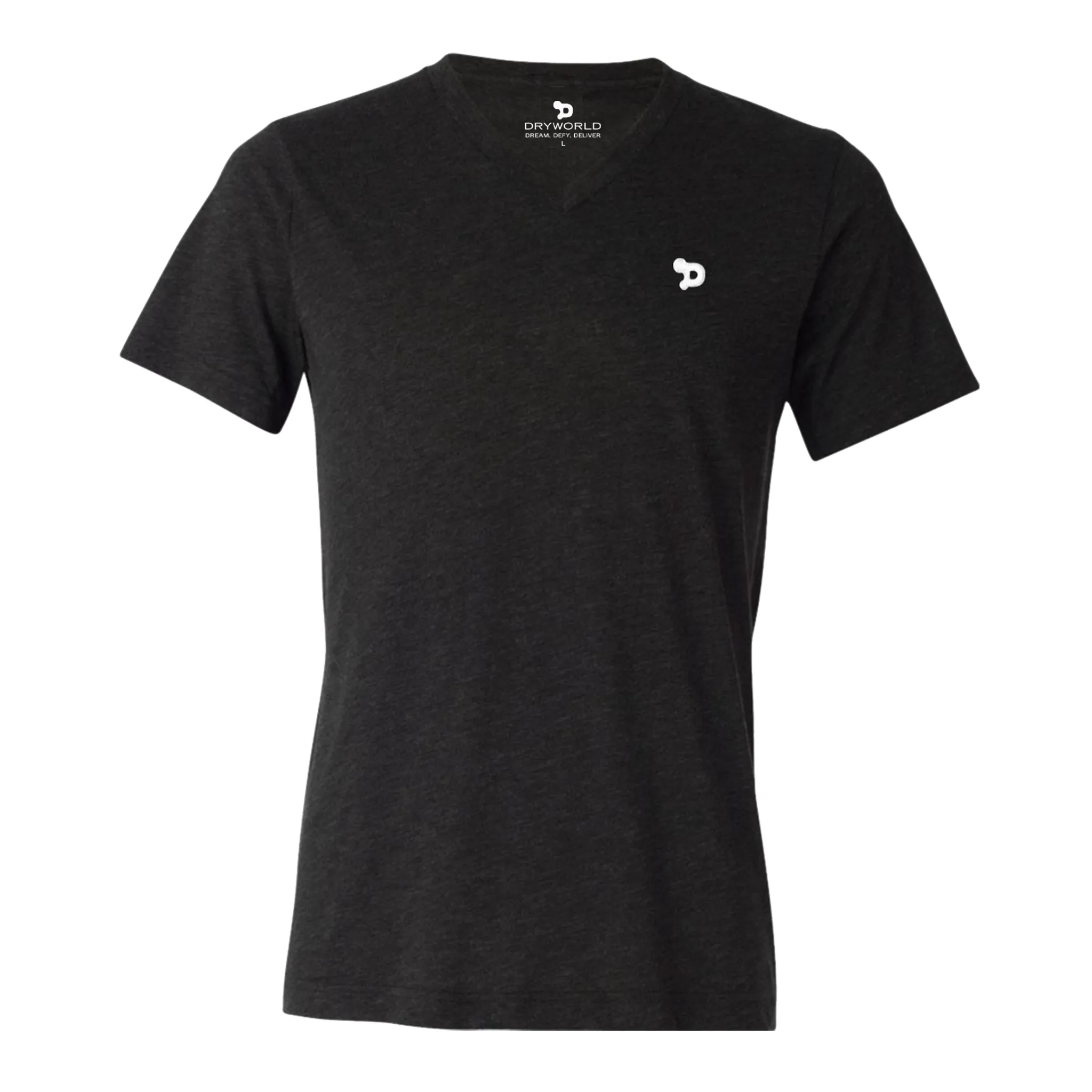 Haute D Essentials - Mens Triblend V-Neck Tee sold by DRYWORLD product image thumbnail 5