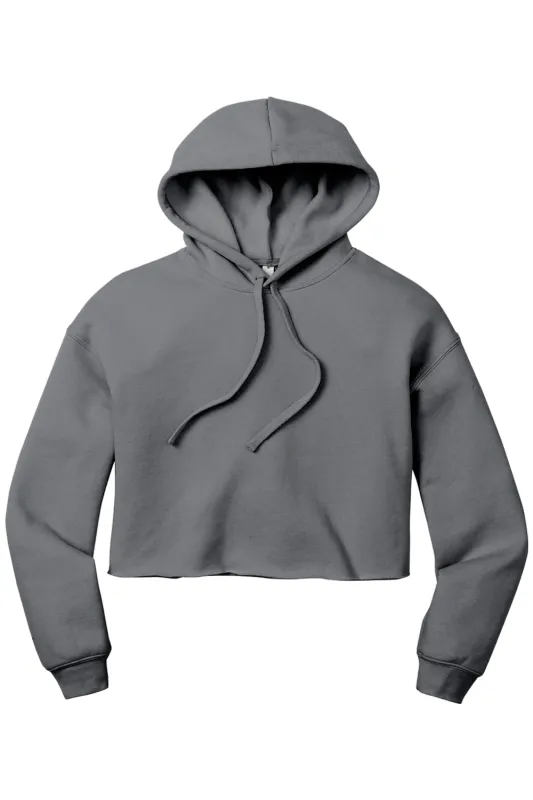 Haute D Essentials - Womens Cropped Fleece Hoodie sold by DRYWORLD