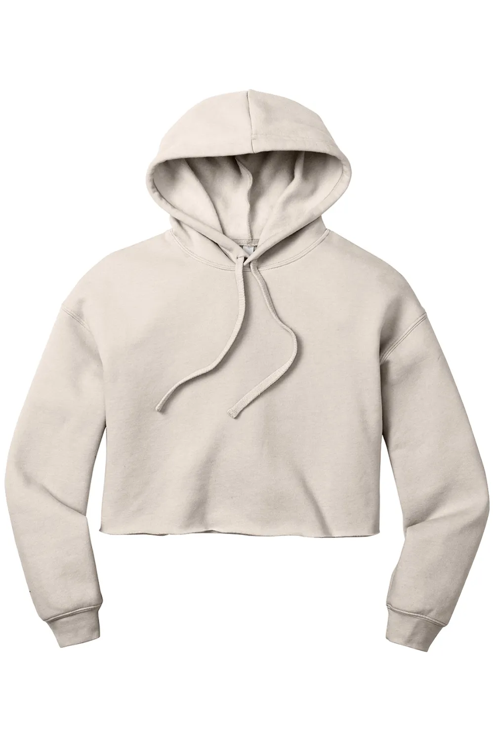 Haute D Essentials - Womens Cropped Fleece Hoodie sold by DRYWORLD product image thumbnail 3