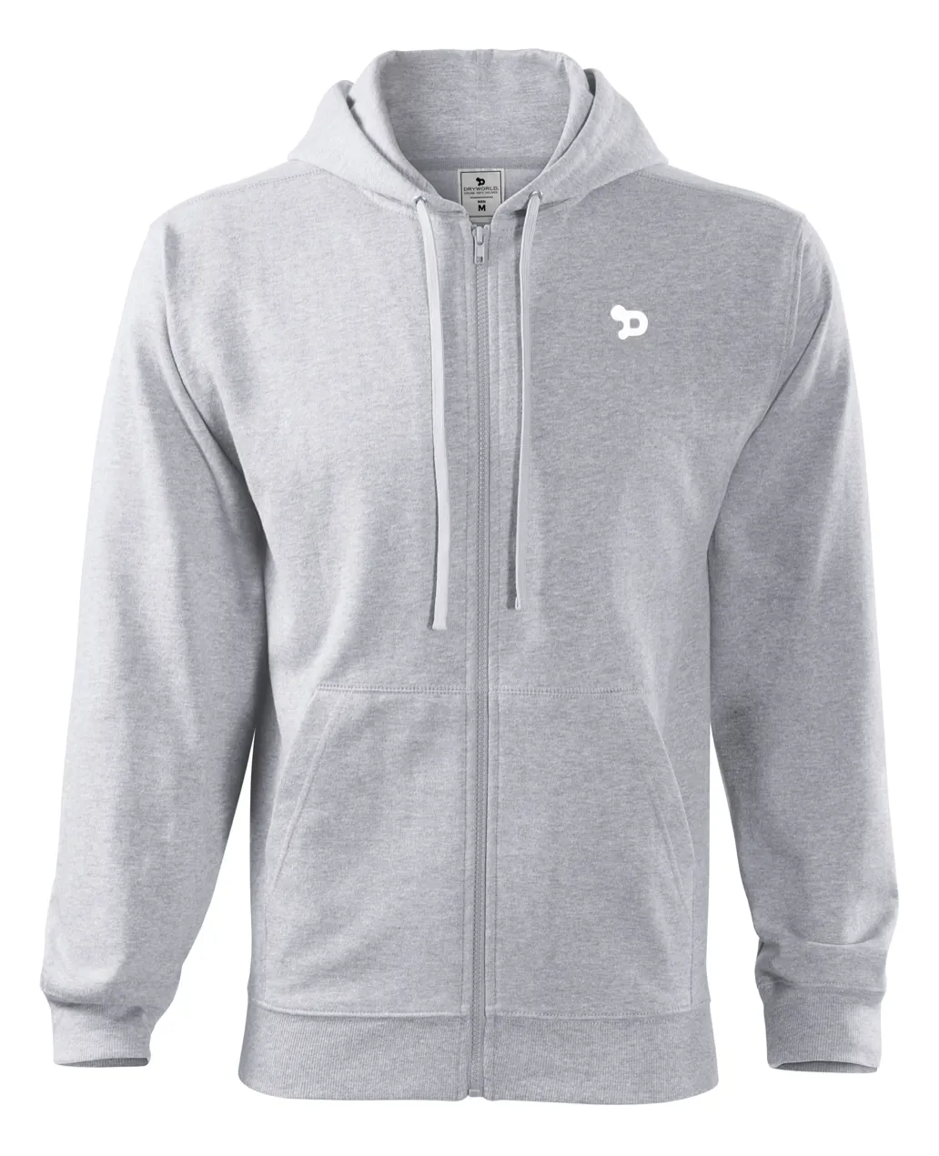 Small D Zip Hoodie - Men's sold by DRYWORLD product image thumbnail 3