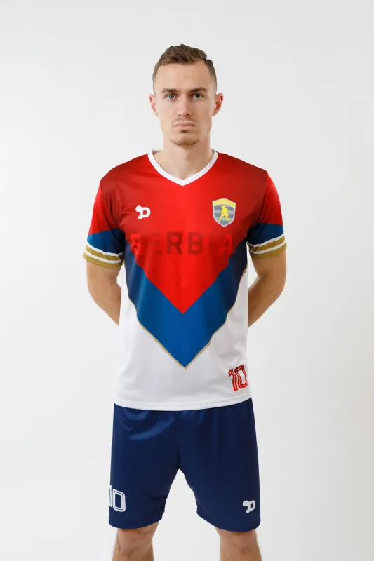 Ronaldinho Serbia Jersey/Camisa Replica sold by DRYWORLD