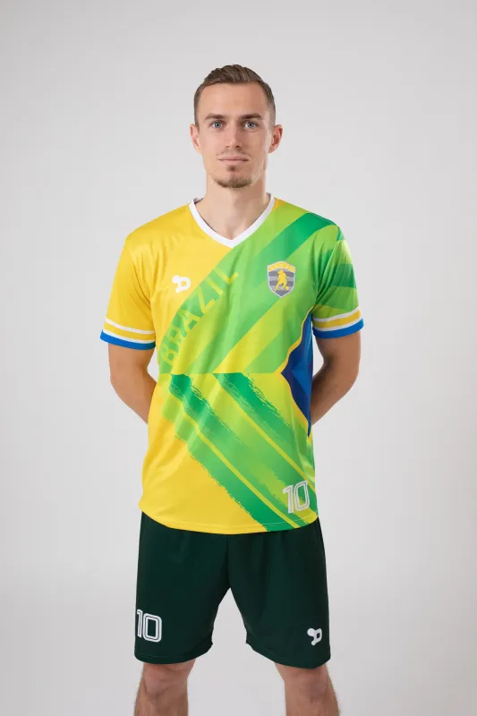 Ronaldinho Brazil Jersey/Camisa Replica sold by DRYWORLD