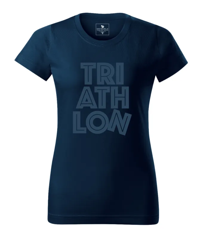 Triathlon Tee - Women's Triathlon sold by DRYWORLD