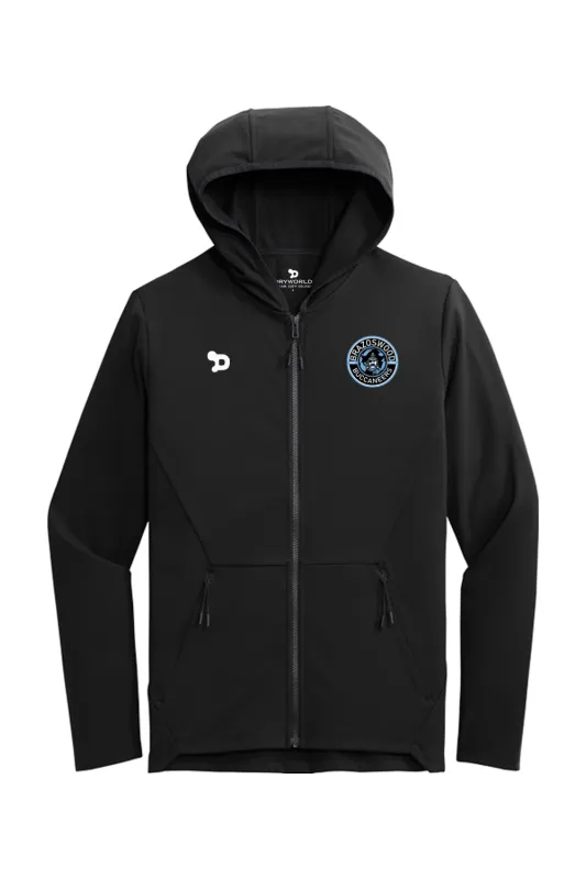Brazoswood Hooded Full-Zip sold by DRYWORLD