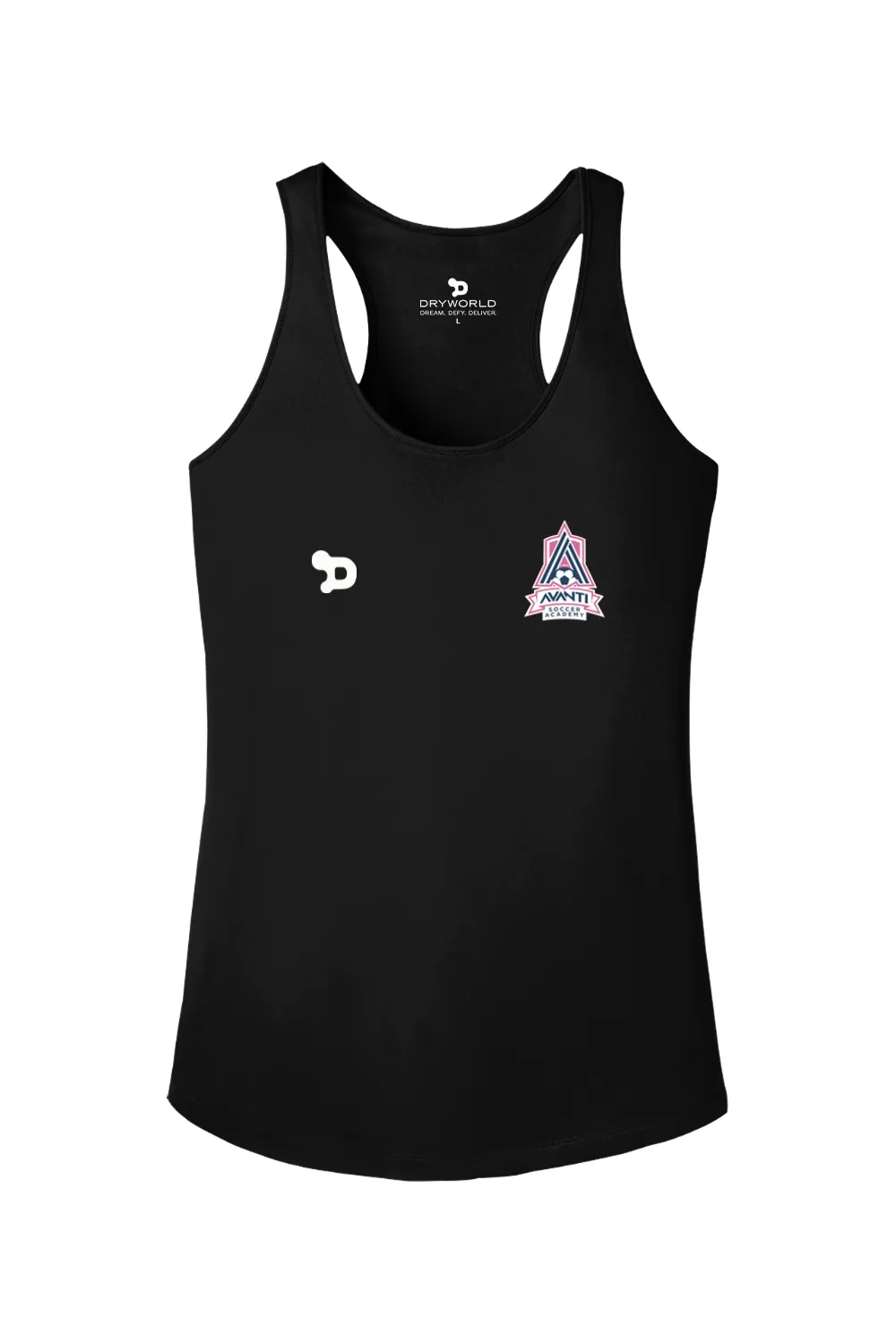 Avanti Ladies Racerback Tank sold by DRYWORLD product image thumbnail 3