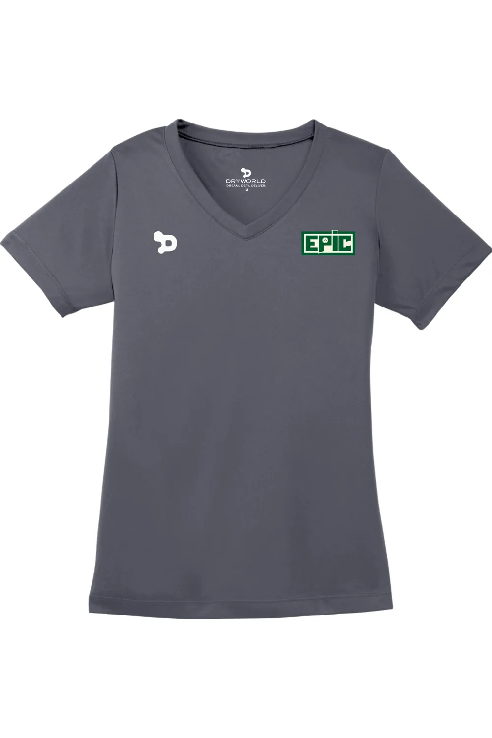 EPIC V-Neck Ladies Tee sold by DRYWORLD product image thumbnail 5