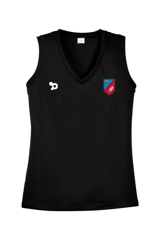 Castaway Wanderers Sleeveless V-Neck Tee Womens sold by DRYWORLD