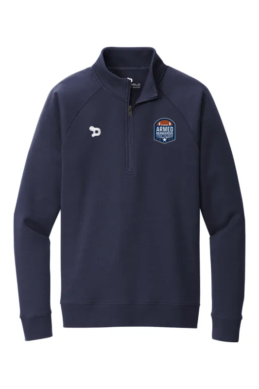A&D Fleece 1/4-Zip Pullover sold by DRYWORLD