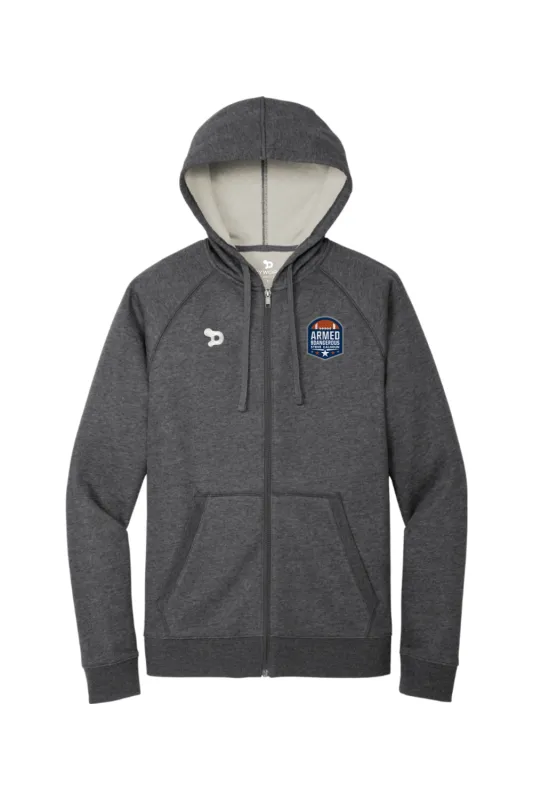 A&D Fleece Hooded Full-Zip sold by DRYWORLD
