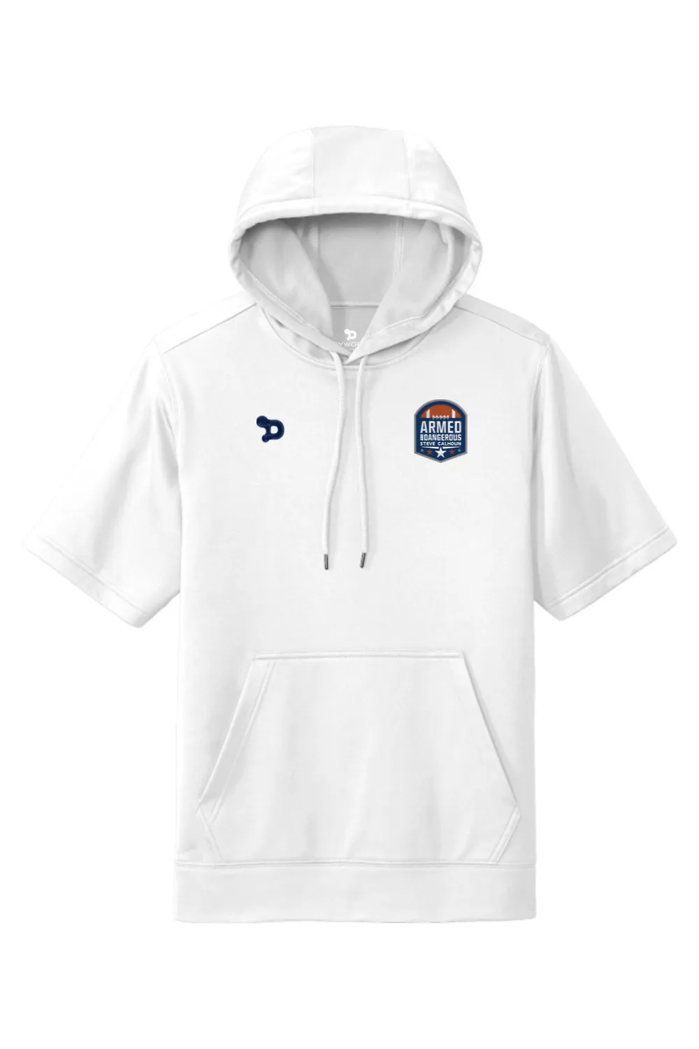 A&D Sport-Wick Fleece Short Sleeve Hooded Pullover sold by DRYWORLD product image thumbnail 3