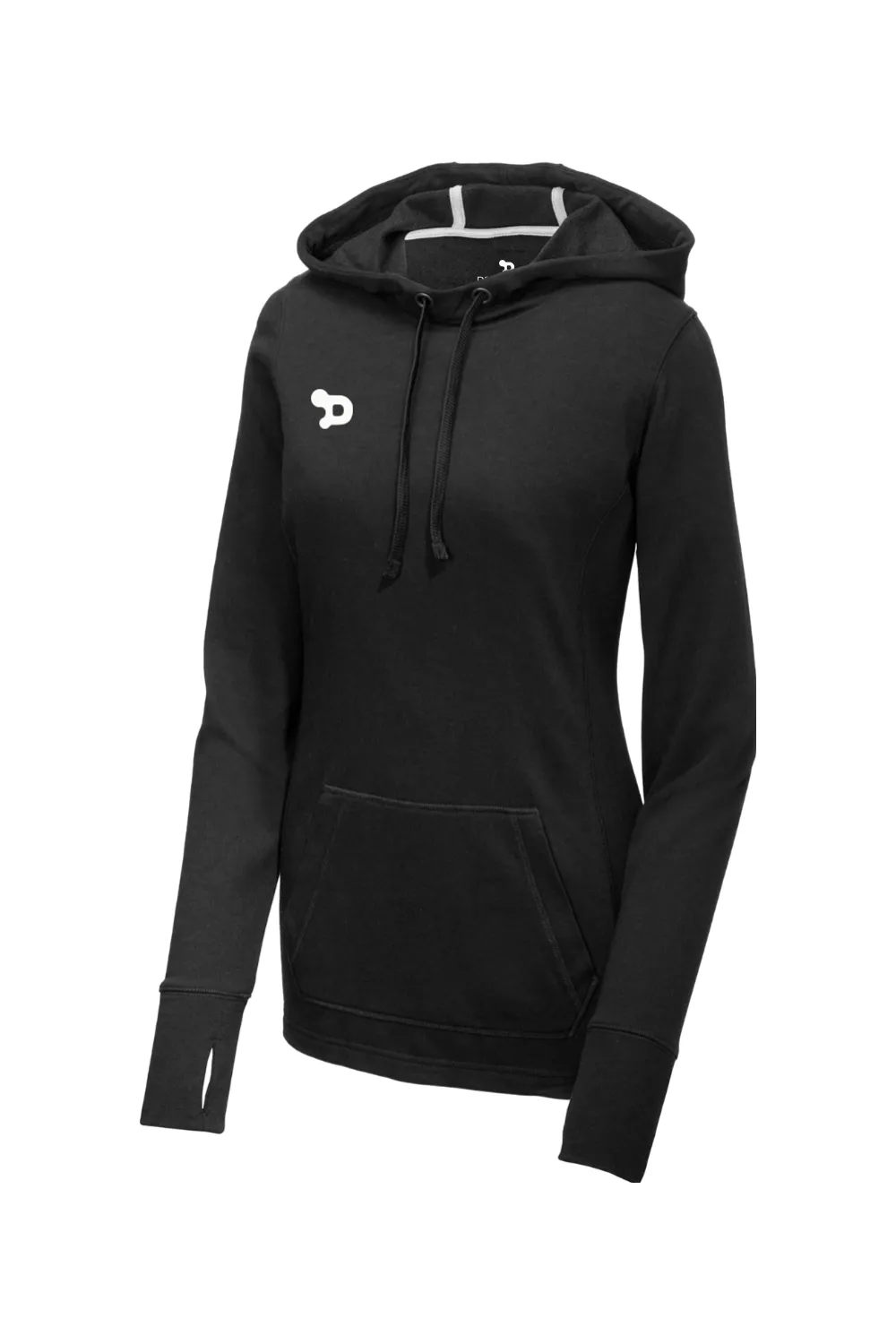 Gridiron Women Wicking Fleece Hooded Pullover sold by DRYWORLD