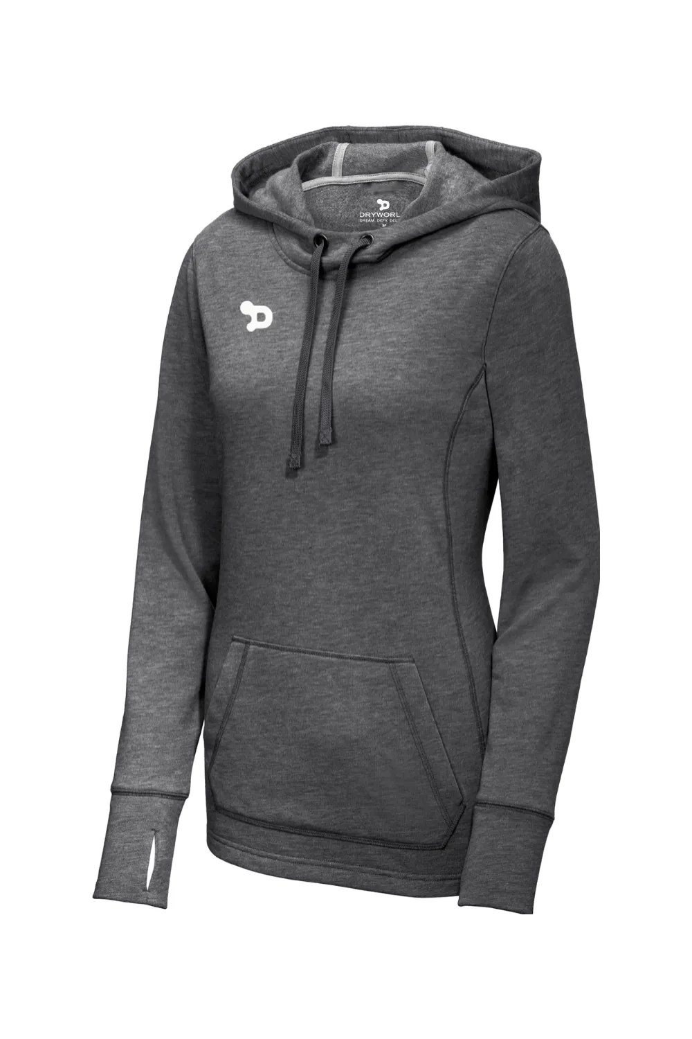 Gridiron Women Wicking Fleece Hooded Pullover sold by DRYWORLD product image thumbnail 3