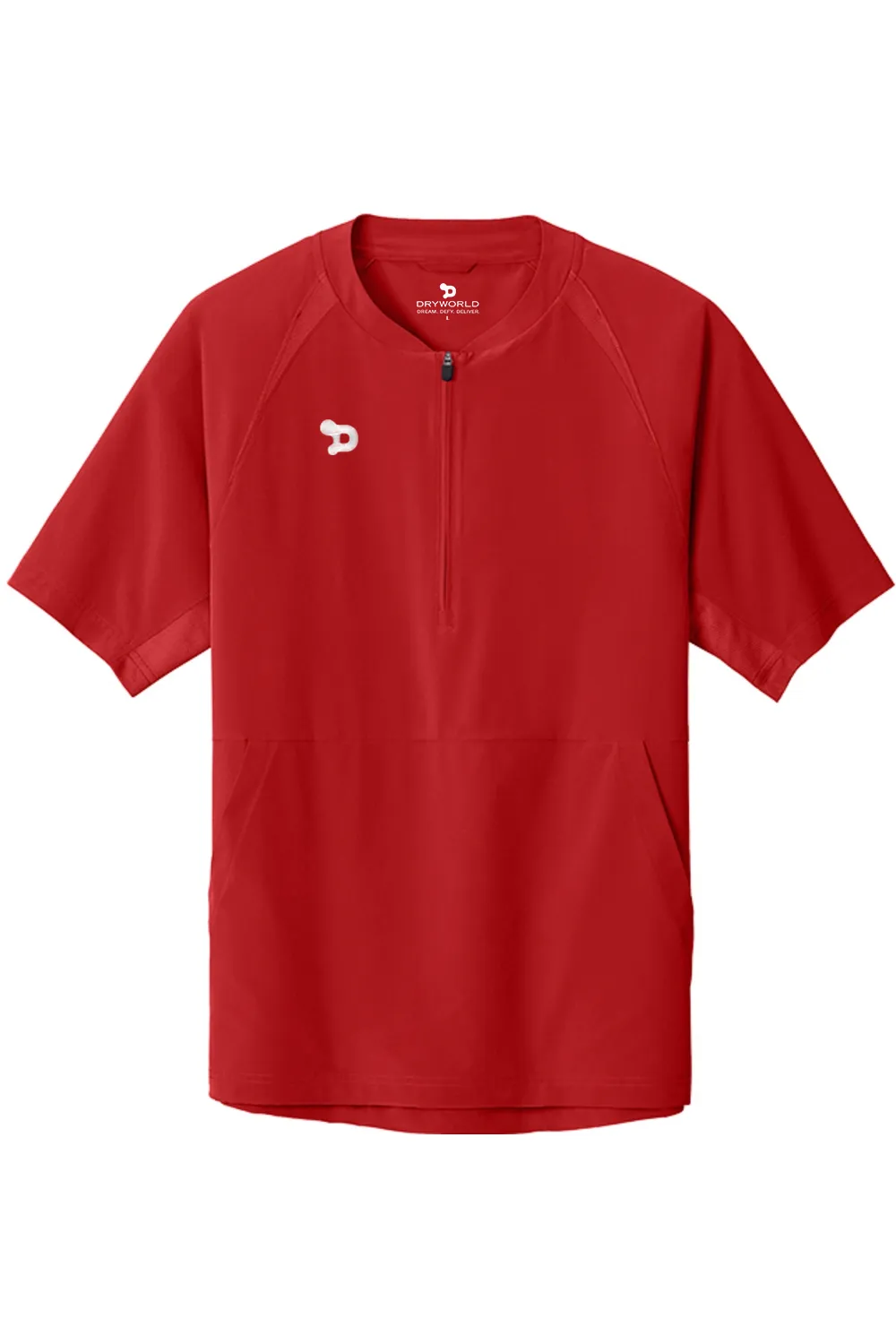 Team D 1/2-Zip Short Sleeve Jacket sold by DRYWORLD product image thumbnail 4