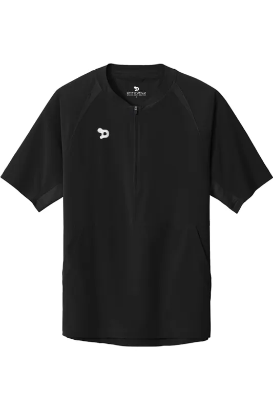 Team D 1/2-Zip Short Sleeve Jacket made by DRYWORLD